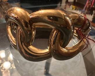Gold Tone Cuff Bracelet $5.00