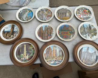 11 Chicago Plates $50.00