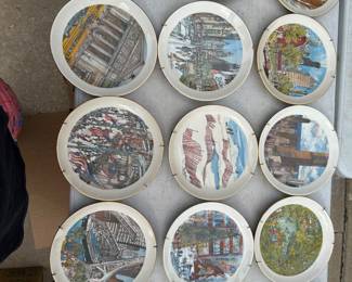 13 Chicago Plates $50.00