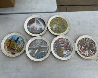 6 Chicago Plates $26.00