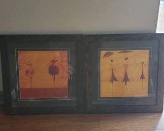 2 Framed pictures 17 inches x 17 inches
$20