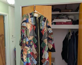 1920's quilt robe