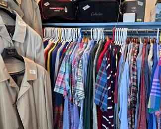 Closet full of Polo Clothes