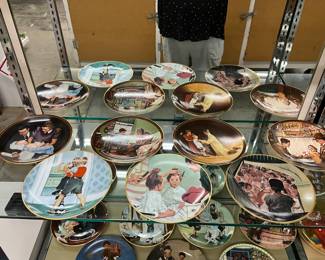Norman Rockwell Decorative Collector Wall Plates 