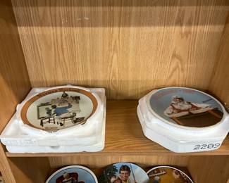 Norman Rockwell Decorative Collector Wall Plates