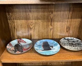 Edwin Knowles & Majestic Bird Collection & Bradford Exchange Decorative Collector Plates