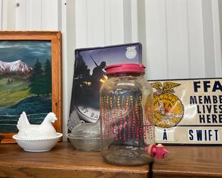 Assorted Framed Prints/Paintings - Sun Tea Jar