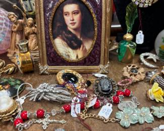 Loads of costume jewelry