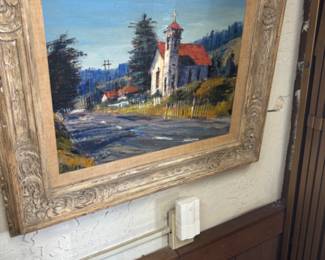 Ben Abril painting….