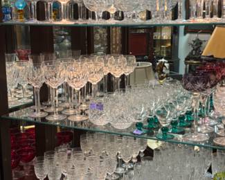 Waterford in many styles and patterns