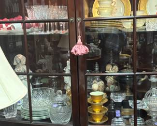 Baker curio cabinet
