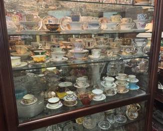 Cups and saucers