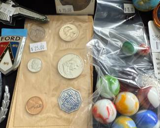 Coins, Marbles
