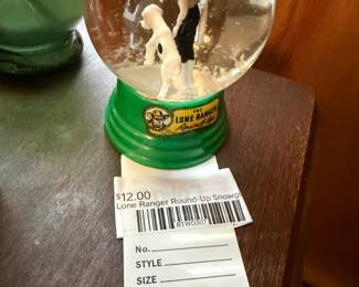 Lone Ranger Round-Up Snowglobe