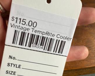 Vintage Temprite Cooler
