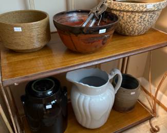 Bowls, Pitchers, Vases