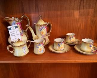 Nippon Hand Painted China Set