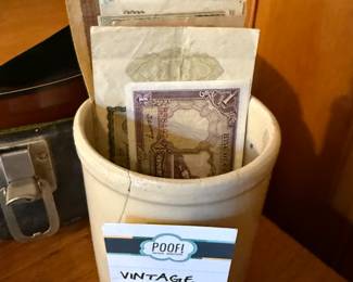Vintage Currency
