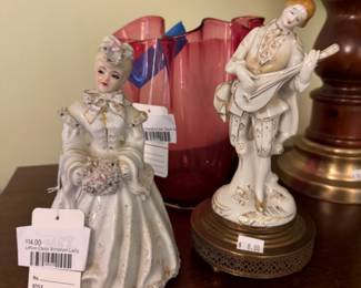 Lefton China Victorian Lady