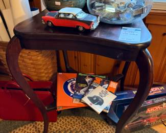 Edwardian 2-tier Side Table, Misc Car Decals, Misc Jewelry