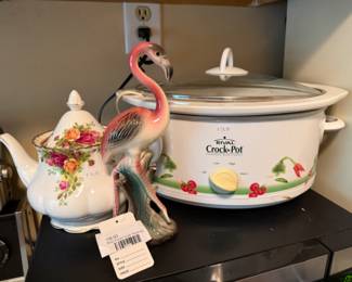 Brad Keeler Style Flamingo, Crockpot