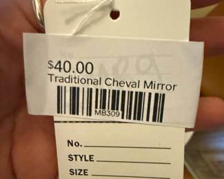 Traditional Cheval Mirror