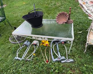 Sprinklers, Outdoor Table