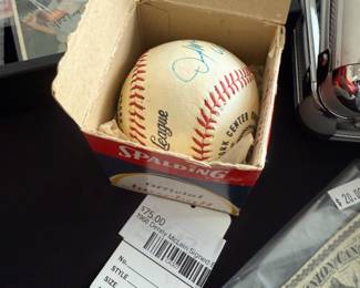1968 Denny McLain Signed Baseball