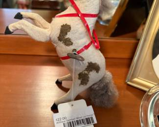 Antique German Wind Up Horse
