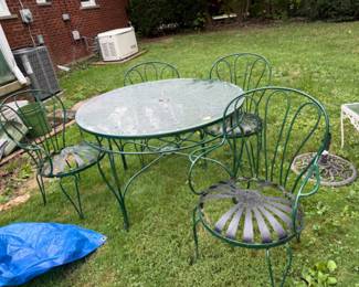 Outdoor Table and Chair Set