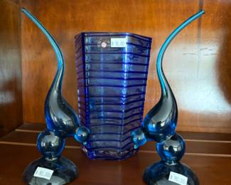 Blue Vases
