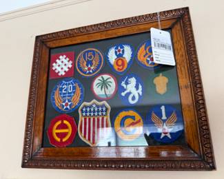 USAAF Patches Display