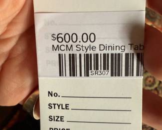 MCM Style Dining Table