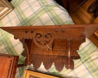 Victorian Style Clock Shelf