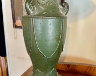 1920s Rainaud bronze table lamp in very good condition