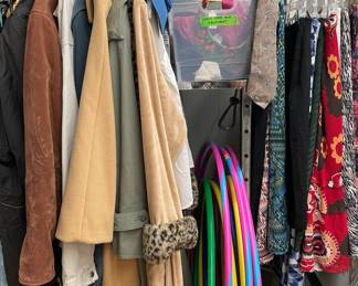Assorted Women's Clothing, Scarves