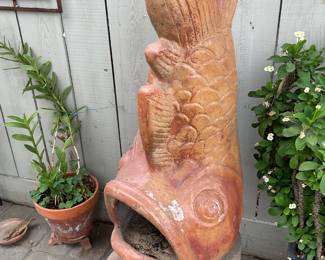 Detail of fish chiminera
