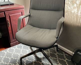 Desk chair, desk is free to a good home, area floor rug