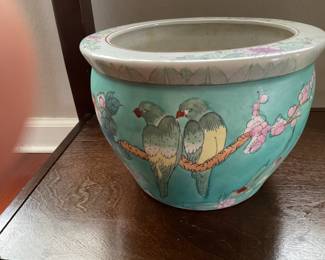 Detail of goldfish bowl