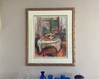 Large watercolor wall art