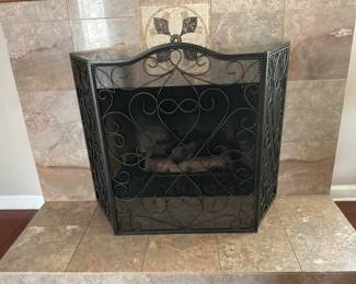 Fireplace screen