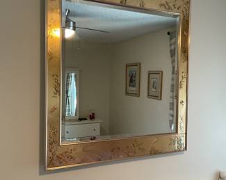 Huge Asian style wall mirror, really lovely in person
