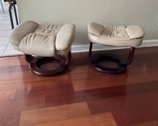 Pair of ottomans