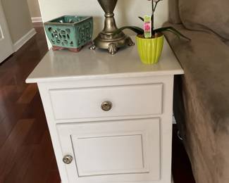 Second of the matching end table cabinets