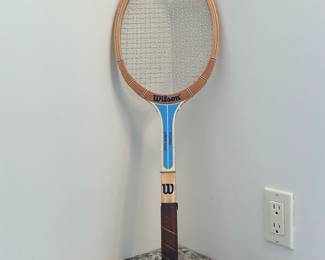 Wilson Chris Evert "Prestige" Tennis Racket | Vintage Wilson Chris Evert "Prestige" wooden tennis racket.