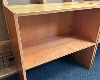 Swedish Style One-Shelf Module - 2/3 | Swedish-style one-shelf bookshelf module. - h. 31.5 x w. 33 x d. 16.5 in