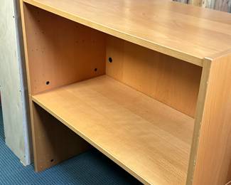 Swedish Style One-Shelf Module - 1/3 | Swedish-style one-shelf bookshelf module. - h. 31.75 x w. 33 x d. 16.5 in