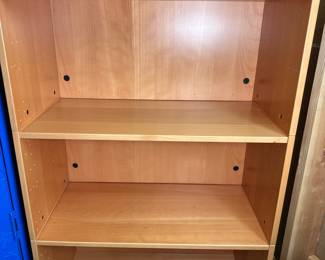 Swedish Style Three-Shelf Module | Swedish-style three-shelf bookshelf module. - h. 55 x w. 33 x d. 16.5 in