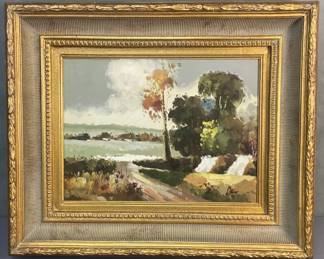 Original Landscape Oil Painting Signed