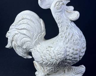 Large Ceramic Rooster Italian Made